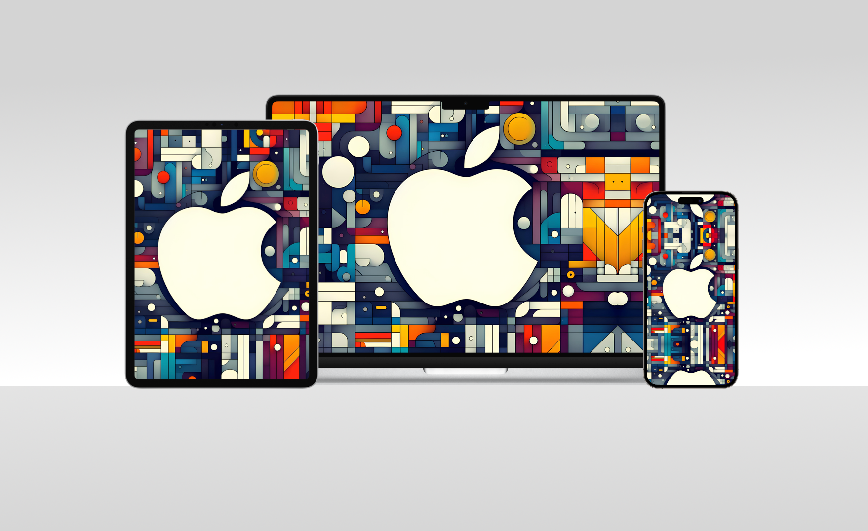 Apple Modern Wallpaper Family