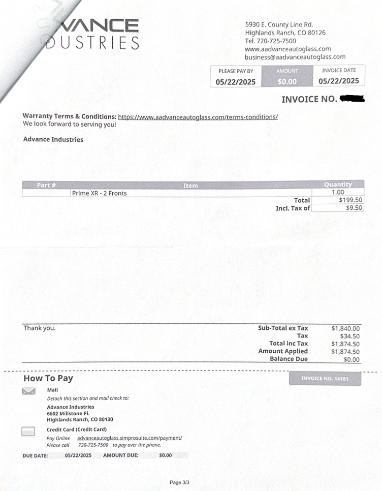 Receipt