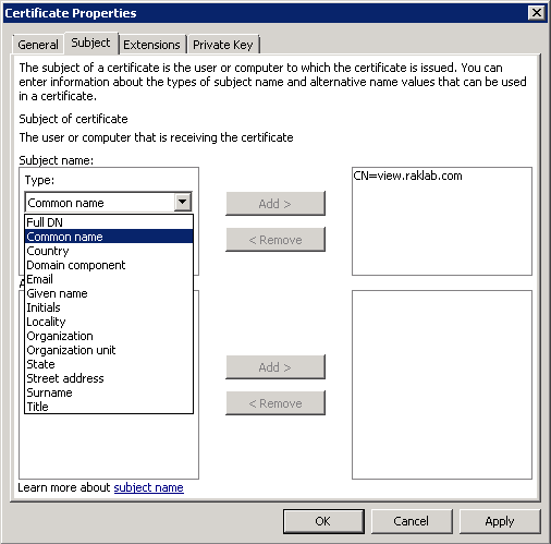 cert-properties